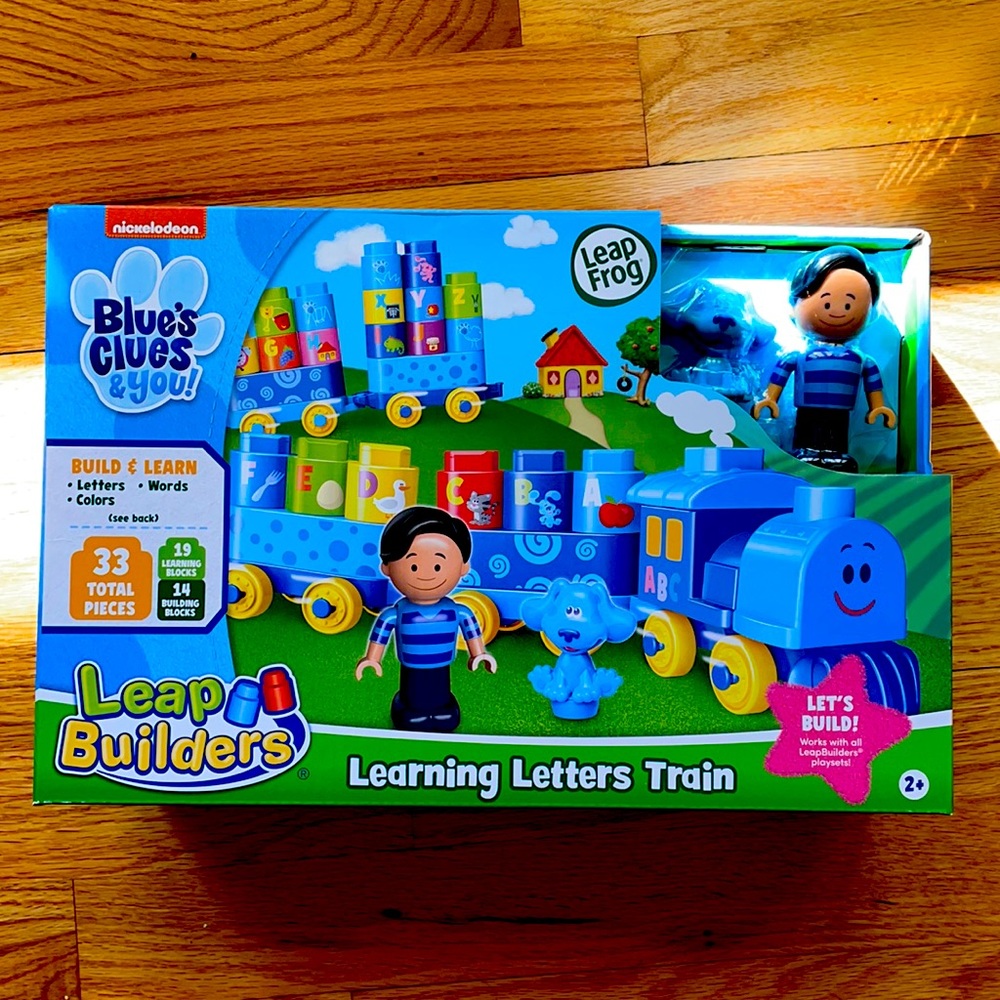New Leap Builders Blues Clues Letters Train